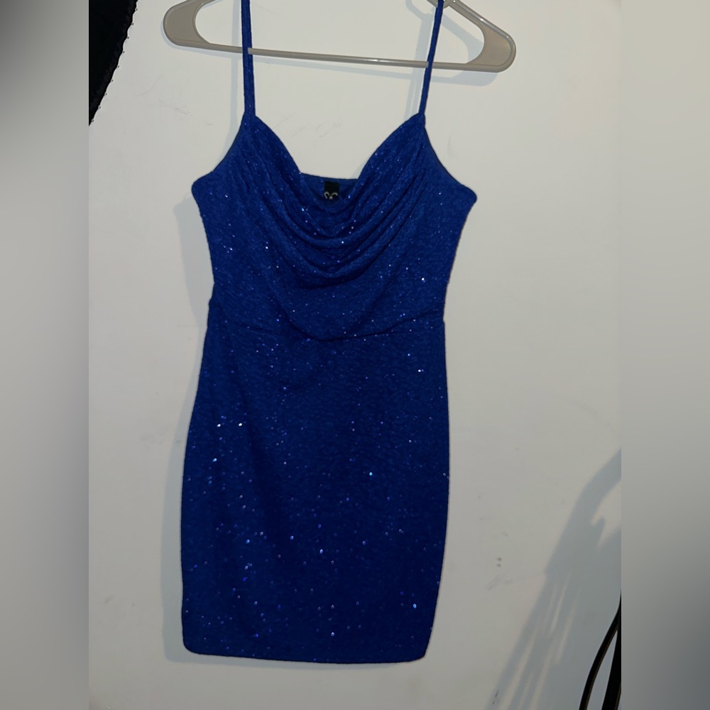 Royal Blue Windsor dress